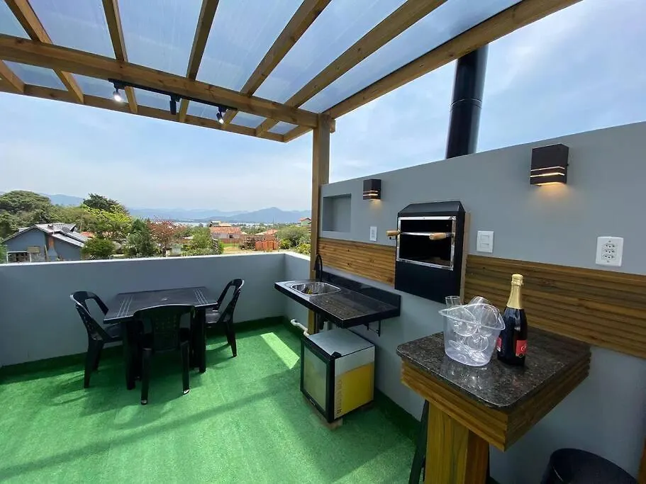 Casa Conceito Com Jacuzzi, Vista E Ar Na Praia Do Rosa Imbituba  Brasilien